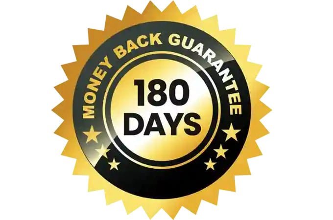 180 - Days Money Back